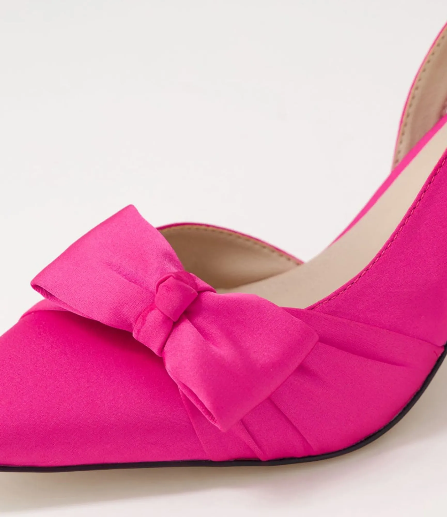 Cheap Midas Shoes Ciello Fuchsia Satin Pump Heels