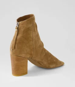 Outlet Midas Shoes Cilyin Lt Choc Suede Sandals