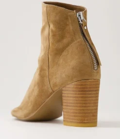 Outlet Midas Shoes Cilyin Lt Choc Suede Sandals