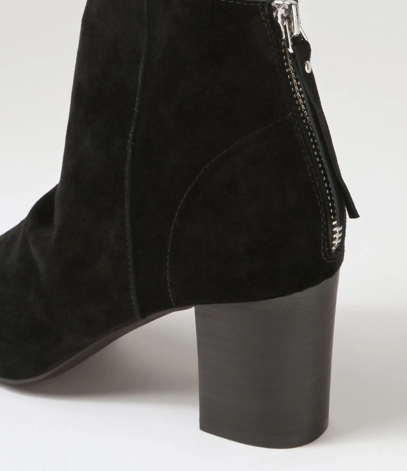Store Midas Shoes Clint Black Suede Sandals