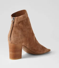 Flash Sale Midas Shoes Clint Light Choc Suede Sandals