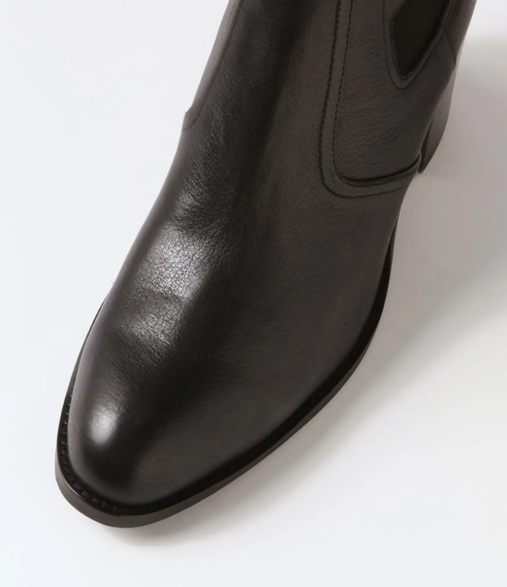 Cheap Midas Shoes Cloi Black Leather Chelsea Boots