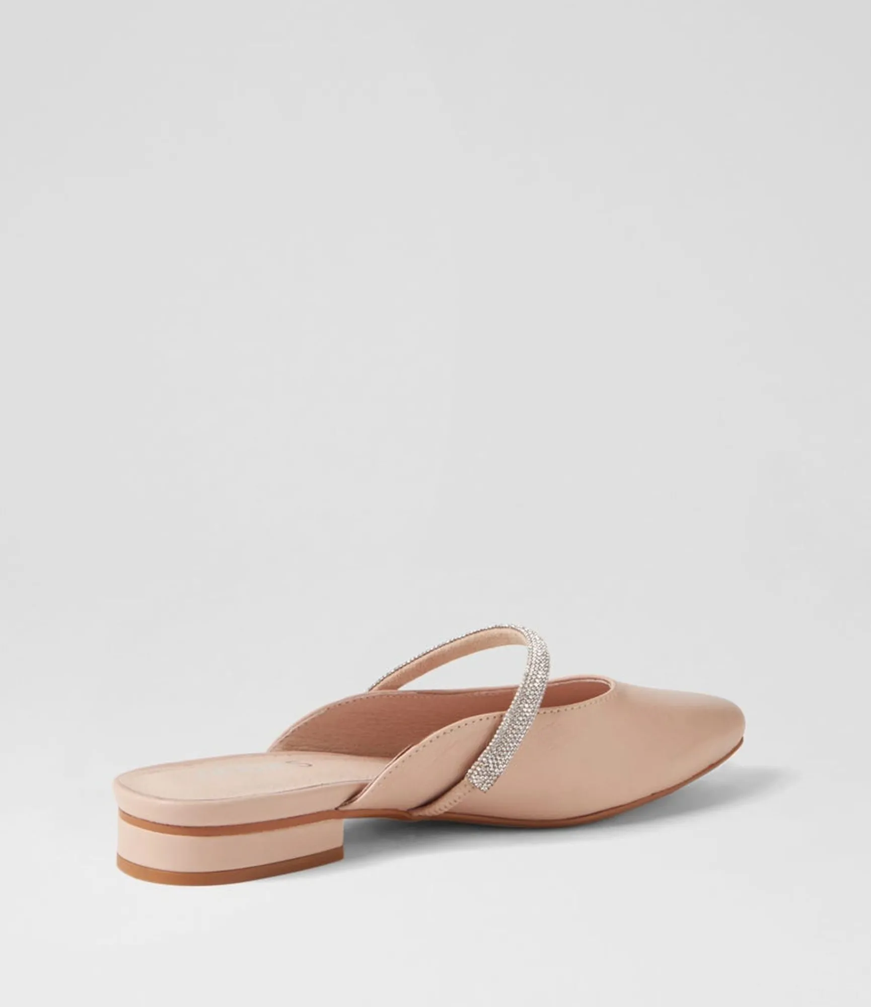 Best Midas Shoes Dream Nude Leather Flat Shoes