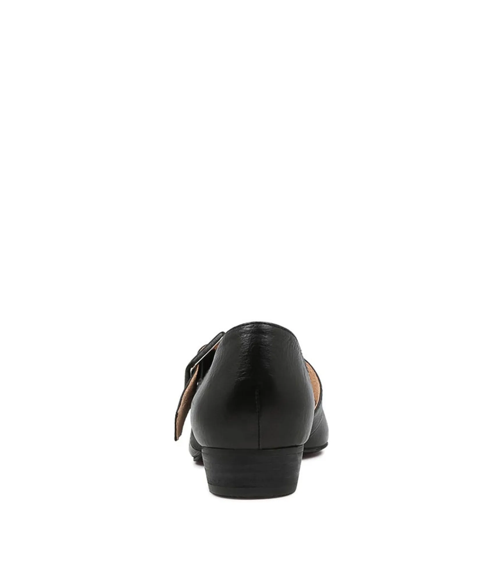 Best Midas Shoes Ebbie Black Leather Flat Shoes Bh