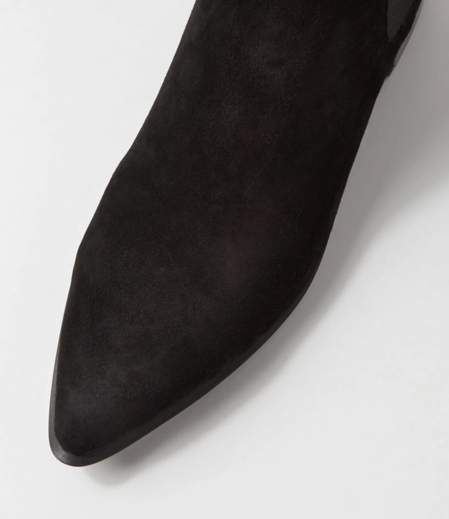 Best Midas Shoes Egor Black Suede Elastic Chelsea Boots