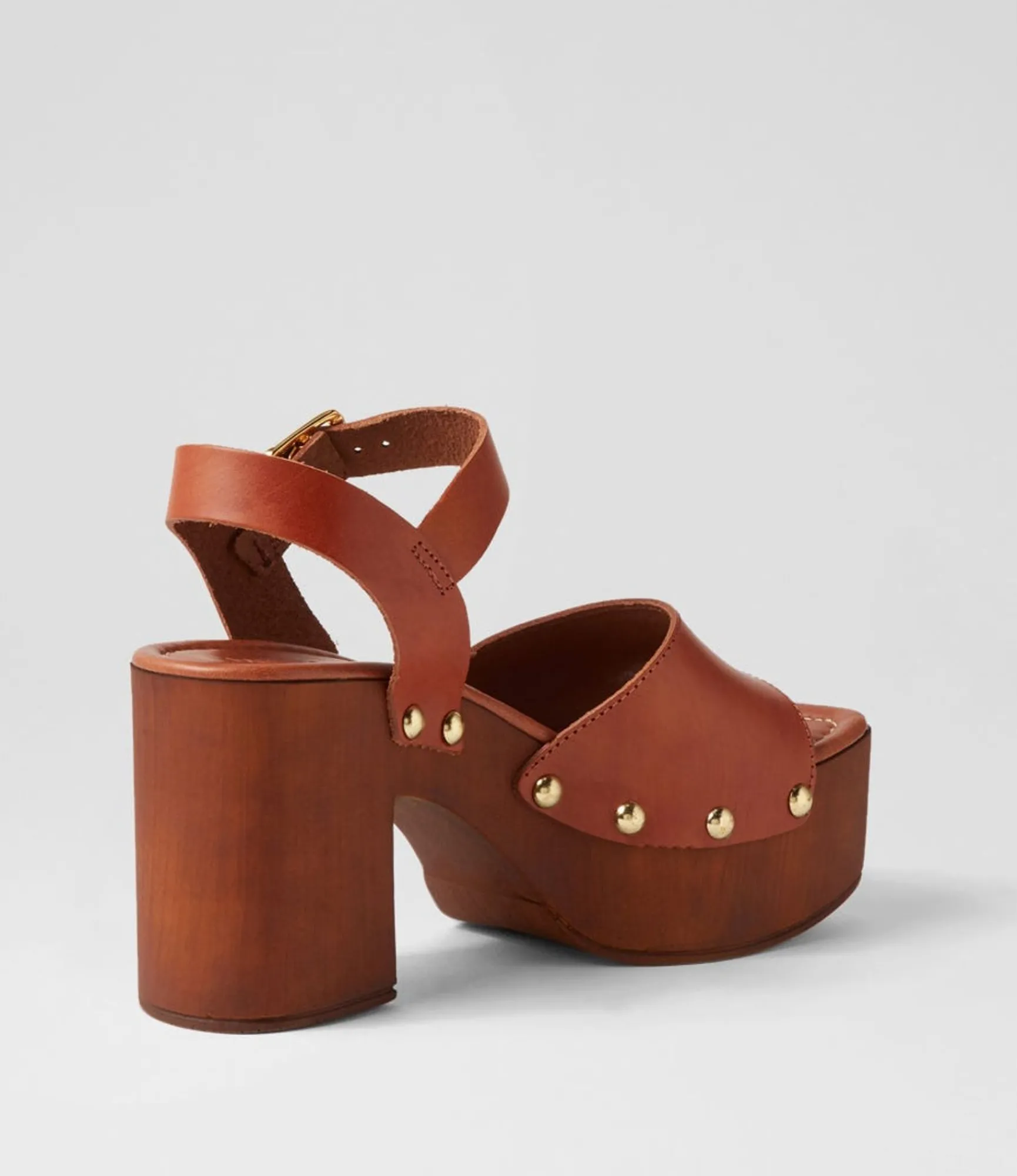 Store Midas Shoes Eliy Tan Leather Sandals