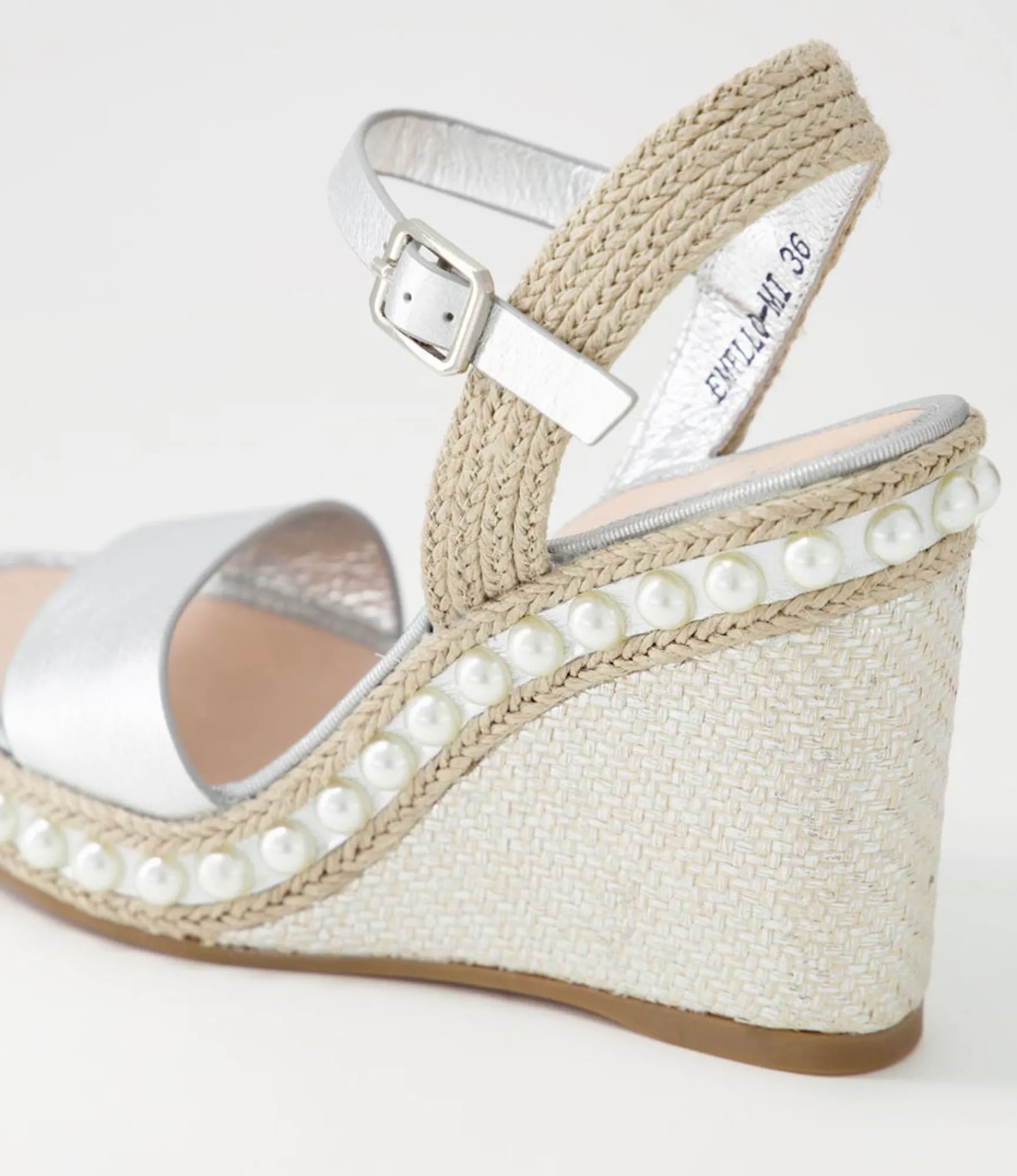 Cheap Midas Shoes Emello Silver Multi Sandals