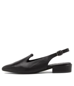 Clearance Midas Shoes Erol Black Leather Loafers