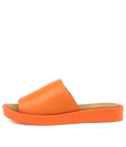 Flash Sale Midas Shoes Faave Orange Leather
