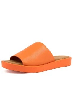 Flash Sale Midas Shoes Faave Orange Leather