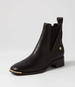 Cheap Midas Shoes Fabie Black Leather Chelsea Boots