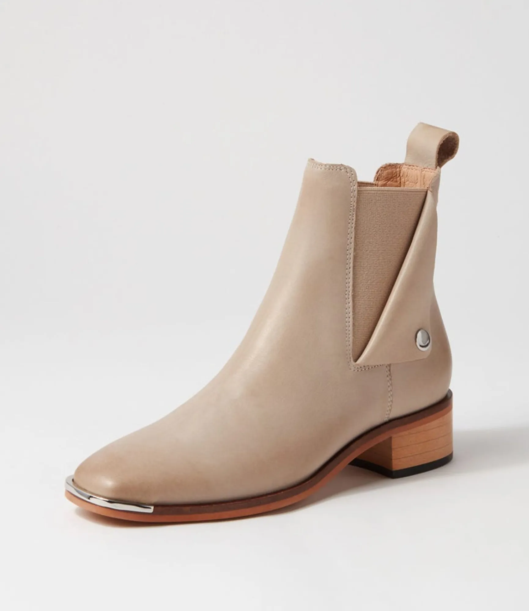 Cheap Midas Shoes Fabie Smoke Leather Chelsea Boots