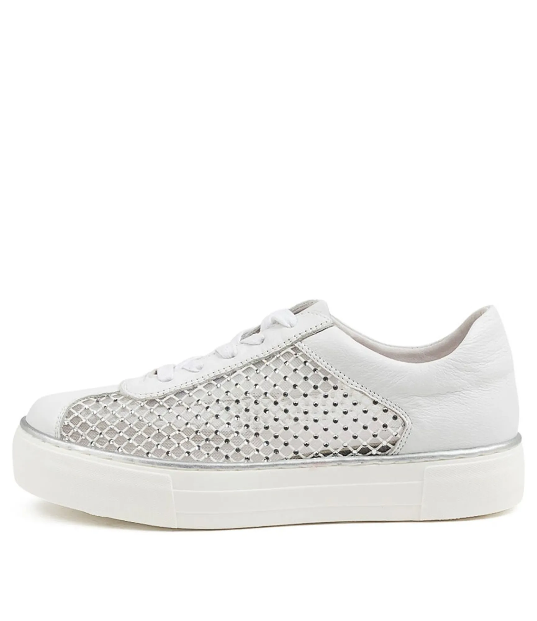 Online Midas Shoes Farais White Leather