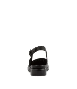 Shop Midas Shoes Favla Black Leather Flat Shoes