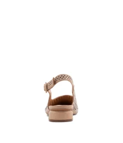 Flash Sale Midas Shoes Favla Nude Leather Flat Shoes