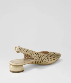 Outlet Midas Shoes Favla Platino Scratch Leather Flat Shoes