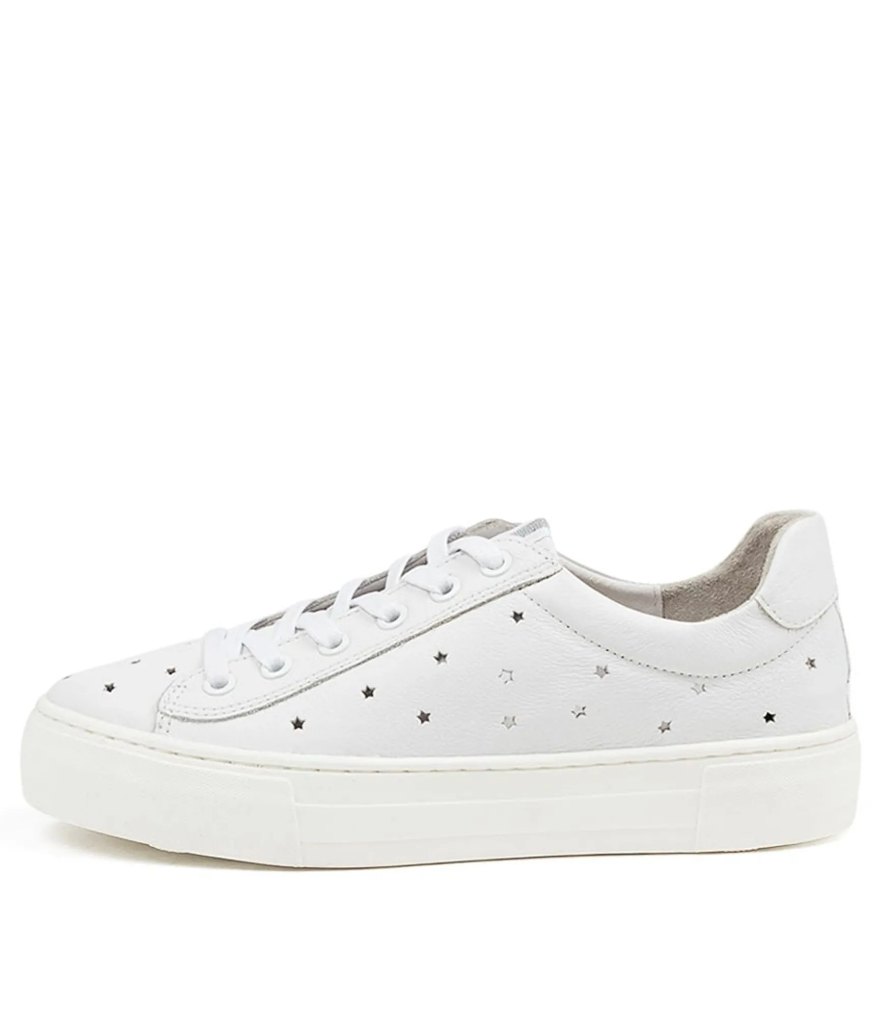 New Midas Shoes Fenny White Leather