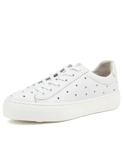 New Midas Shoes Fenny White Leather