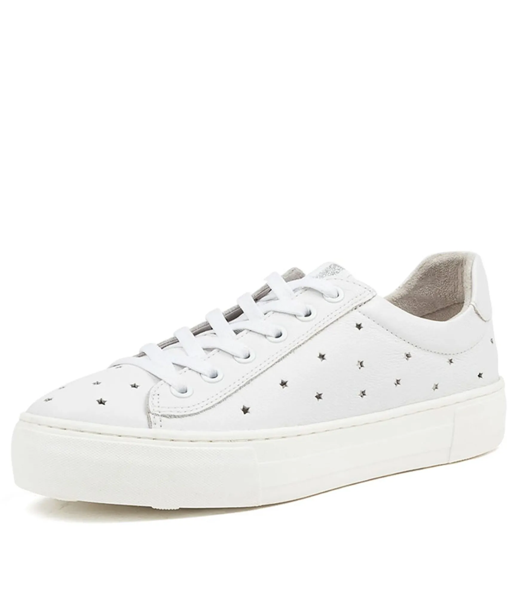 New Midas Shoes Fenny White Leather