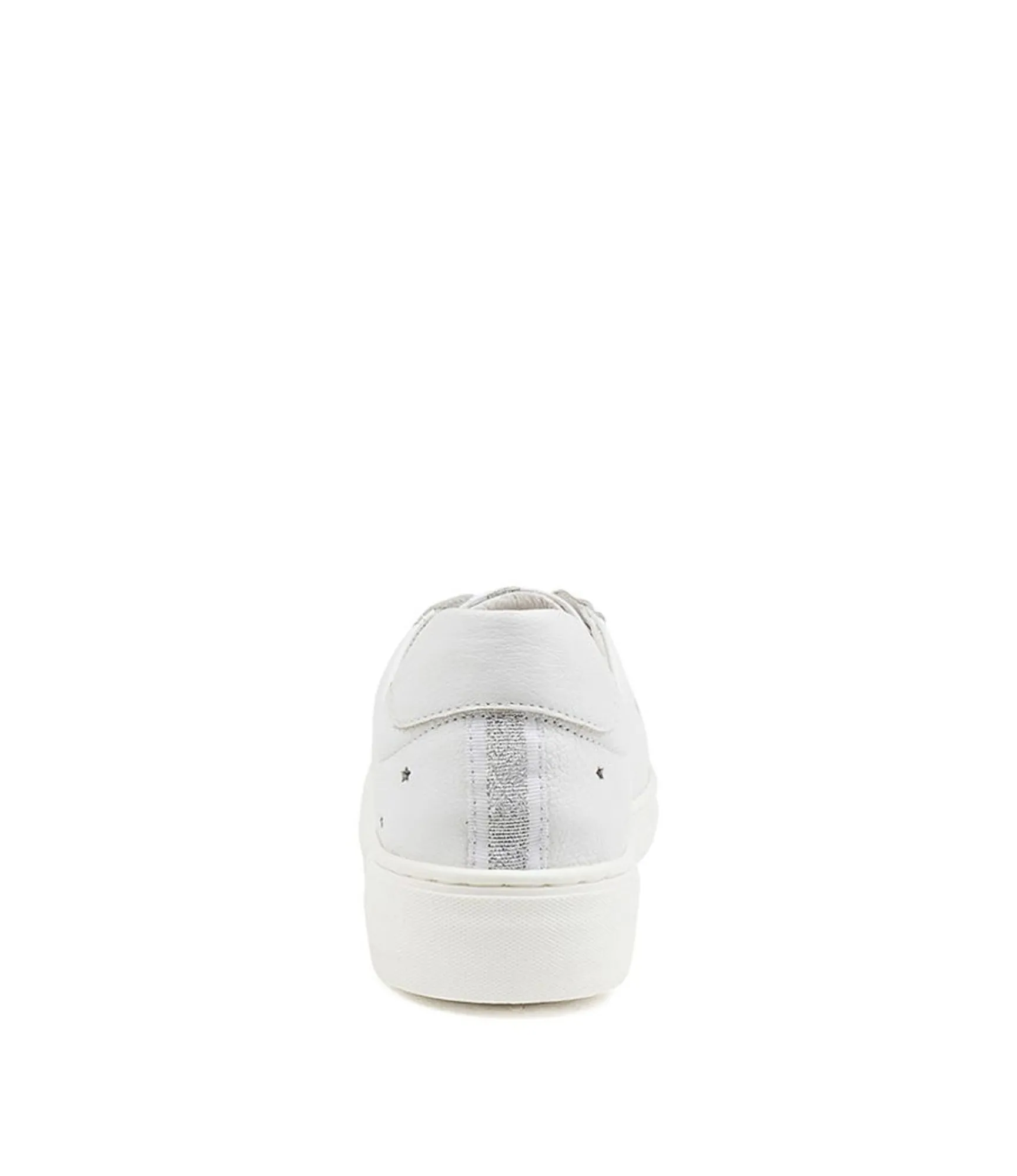 New Midas Shoes Fenny White Leather