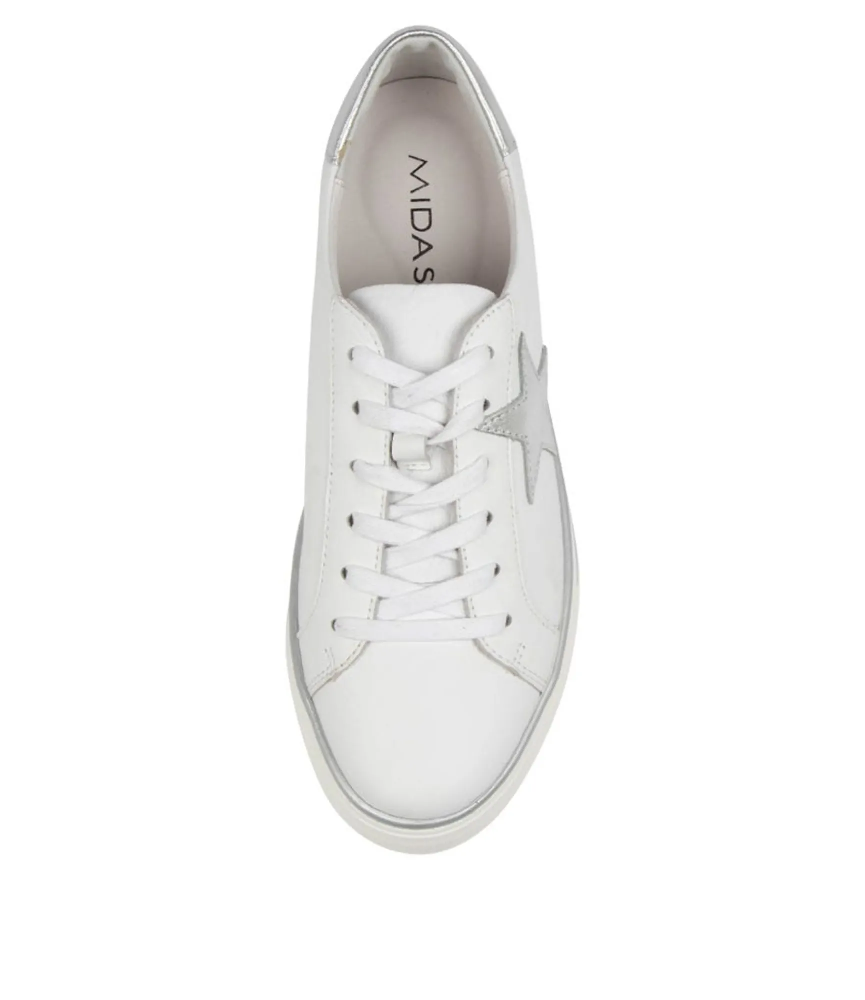 Store Midas Shoes Fletcher White-Silver