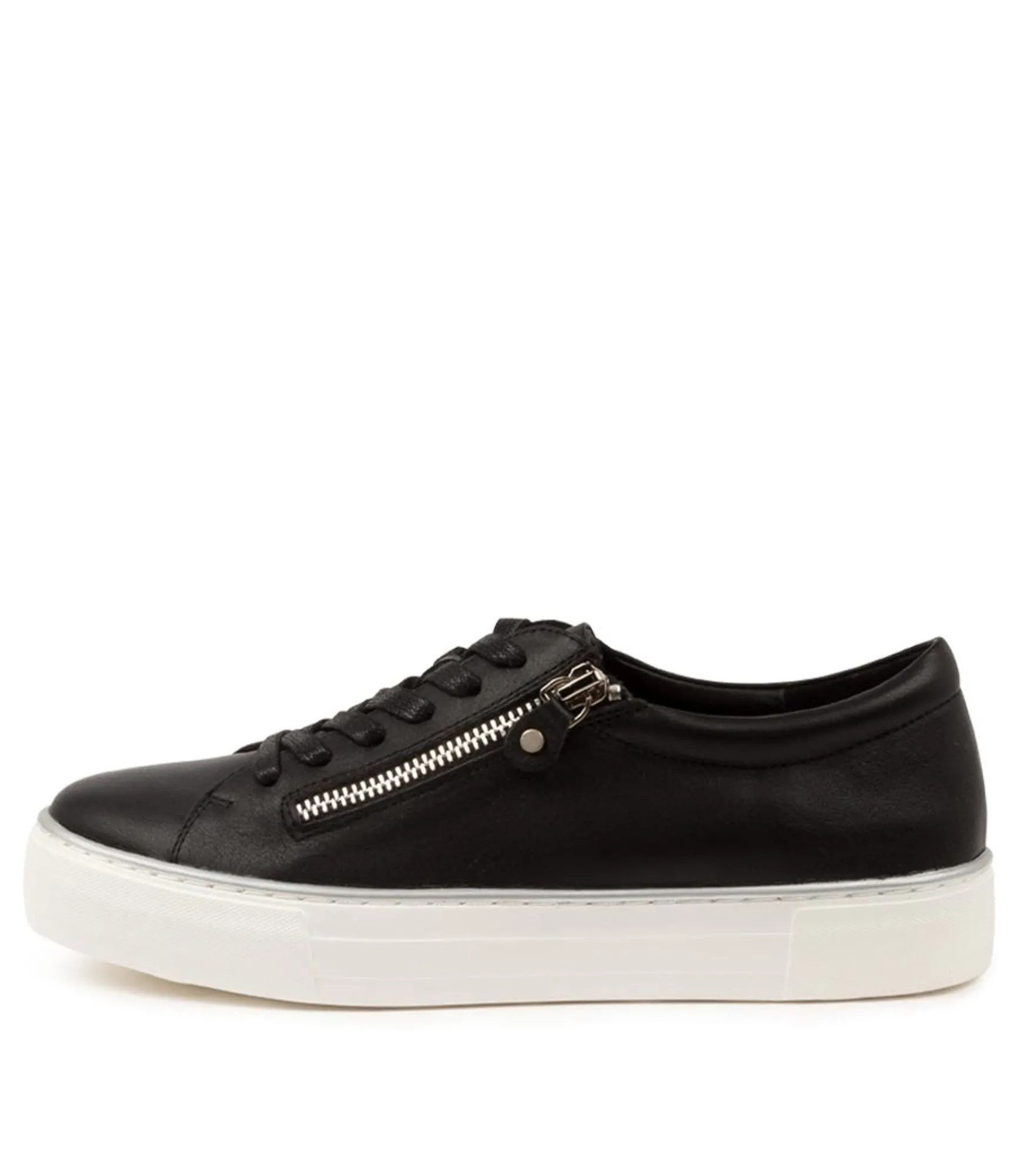 Clearance Midas Shoes Flounce Black-White Sole