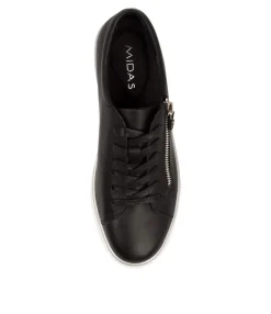 Clearance Midas Shoes Flounce Black-White Sole