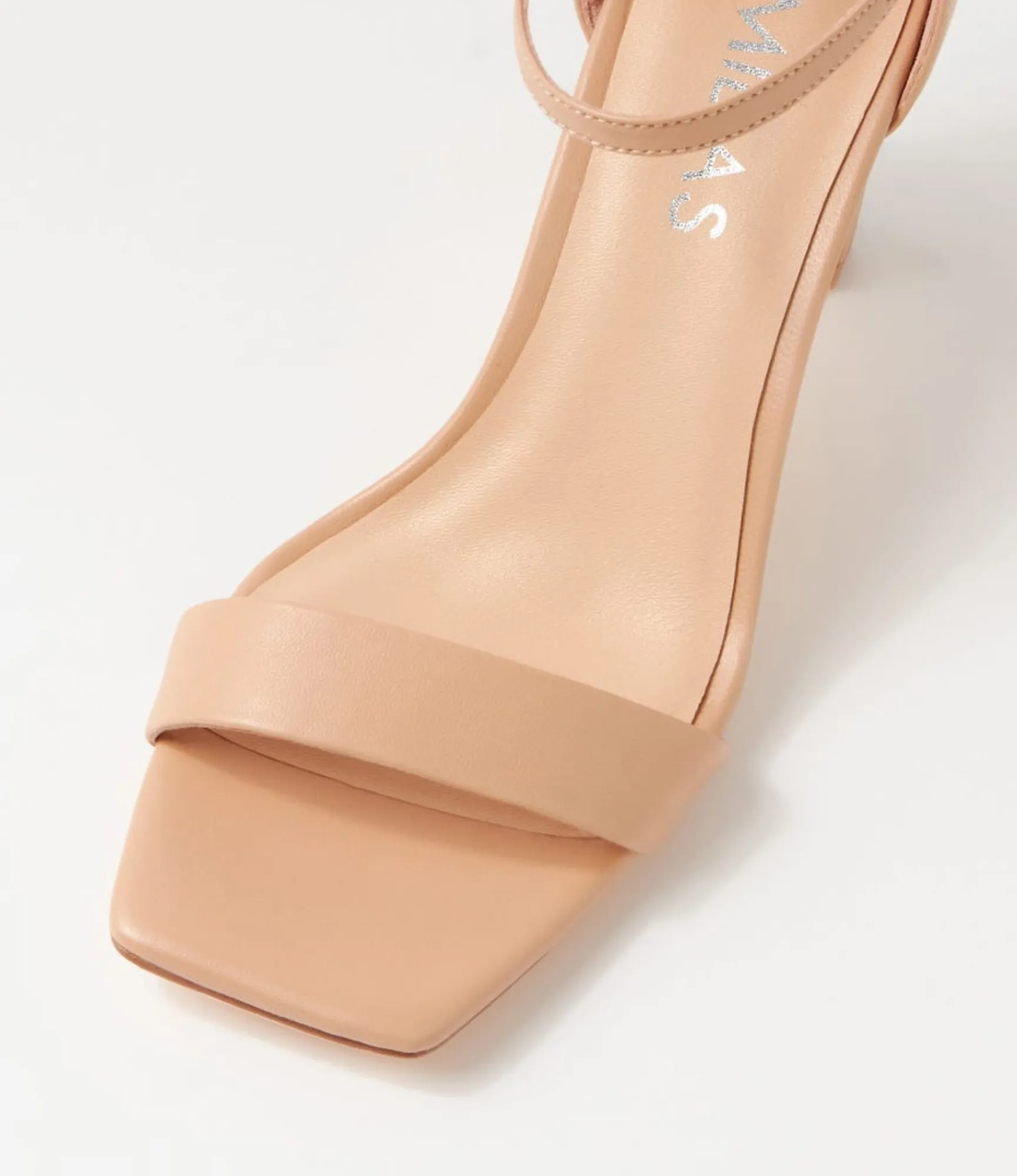 Sale Midas Shoes Flowar Nude Leather Sandals