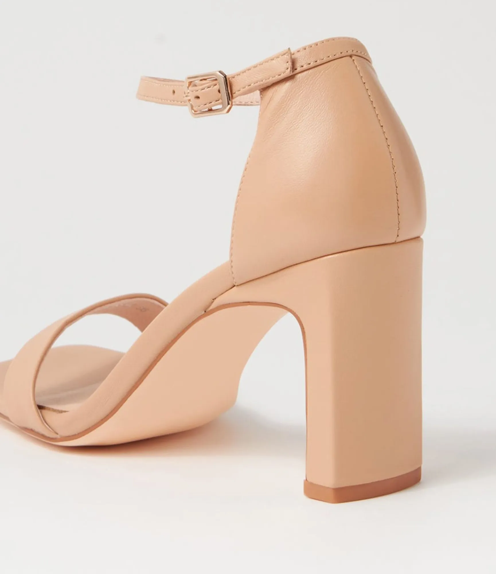 Sale Midas Shoes Flowar Nude Leather Sandals