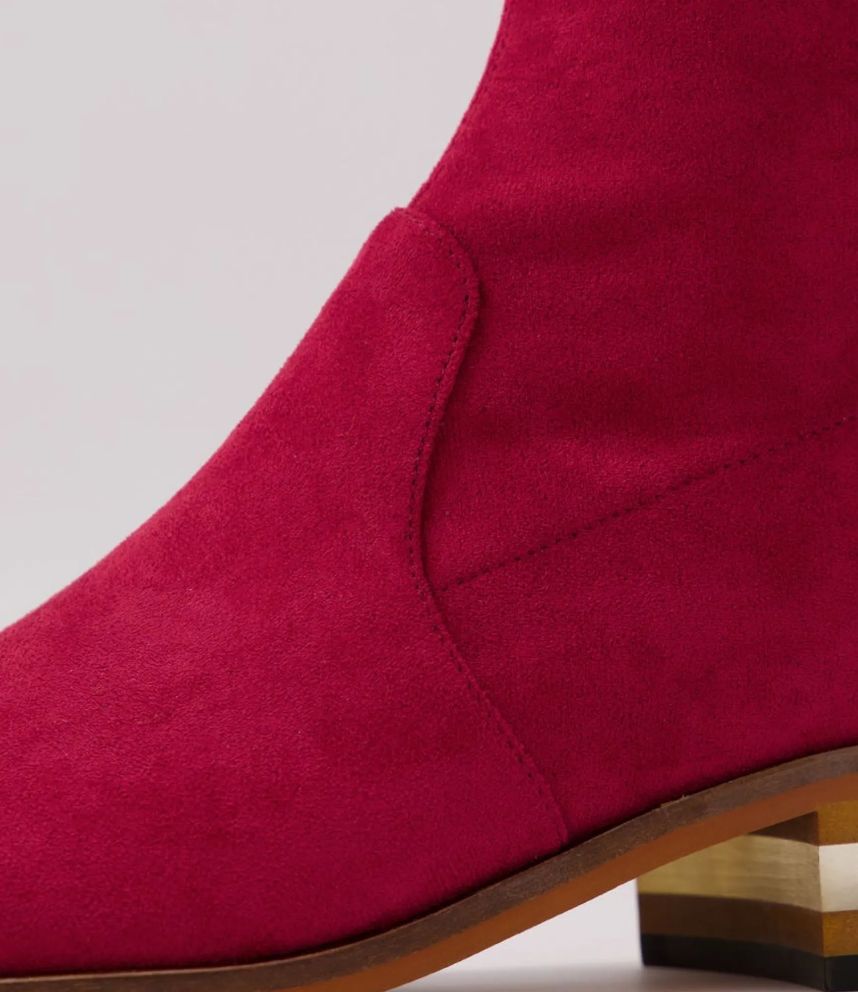 Clearance Midas Shoes Flowe Pinot Stretch Microsuede Long Boots