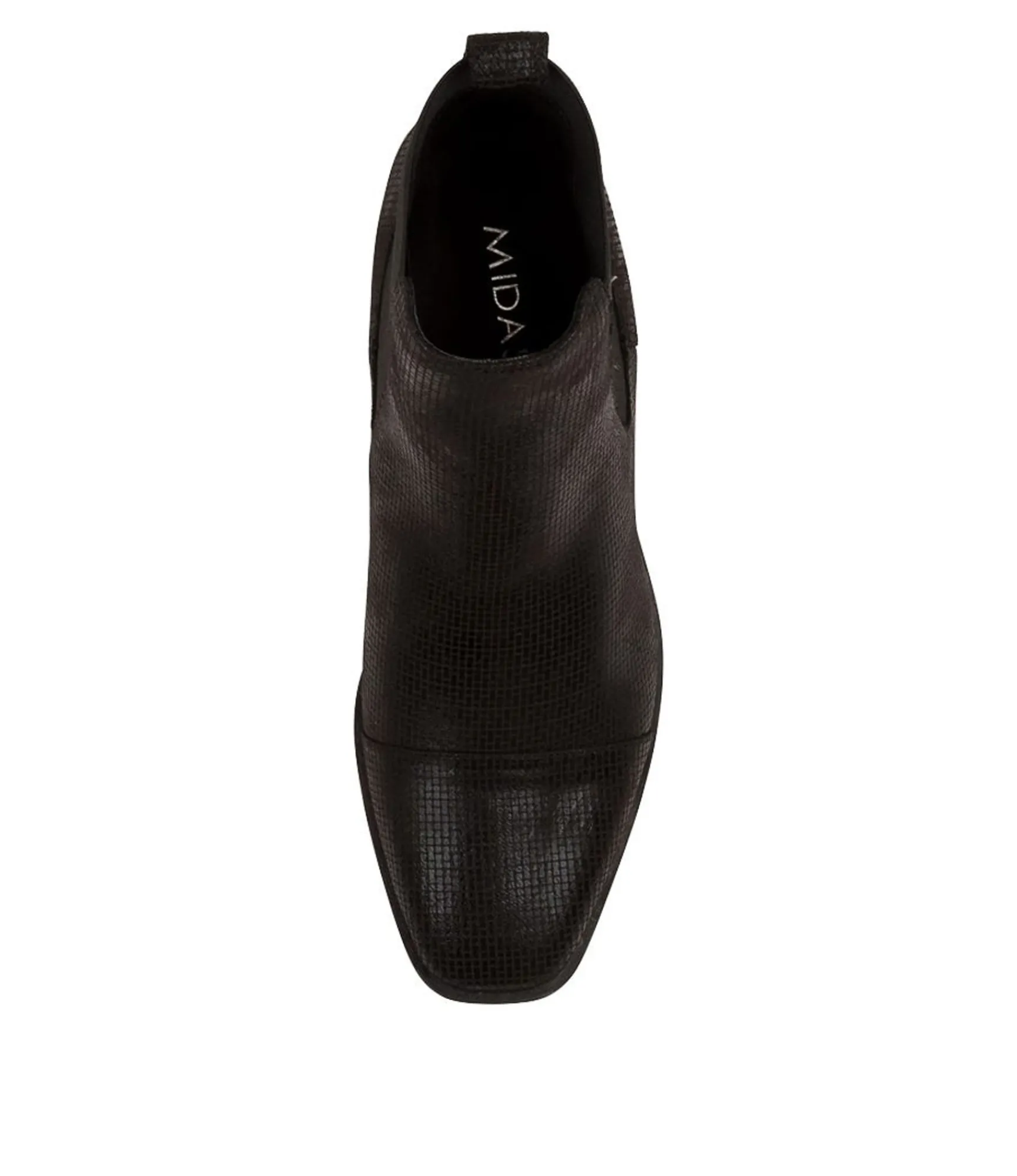 Best Midas Shoes Foro Black Cut Leather