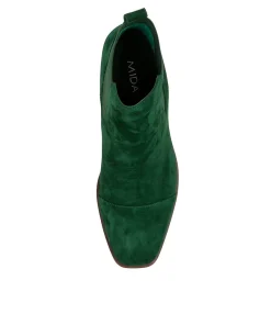 Hot Midas Shoes Foro Green Suede