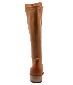 Online Midas Shoes Fox Dk Tan Lea-Stretch