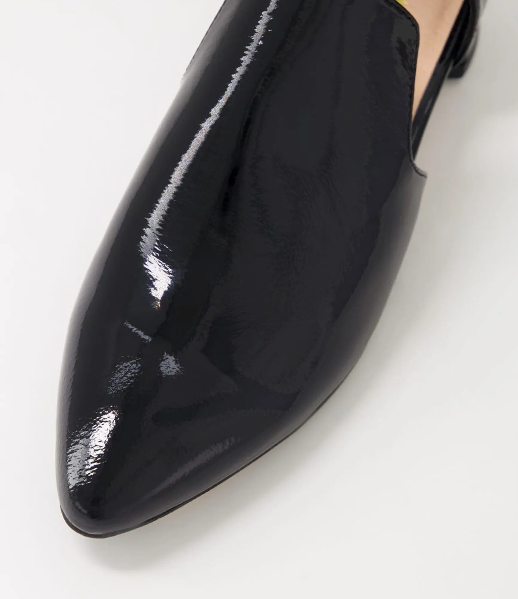 Store Midas Shoes Fyre Black Patent Leather Heels