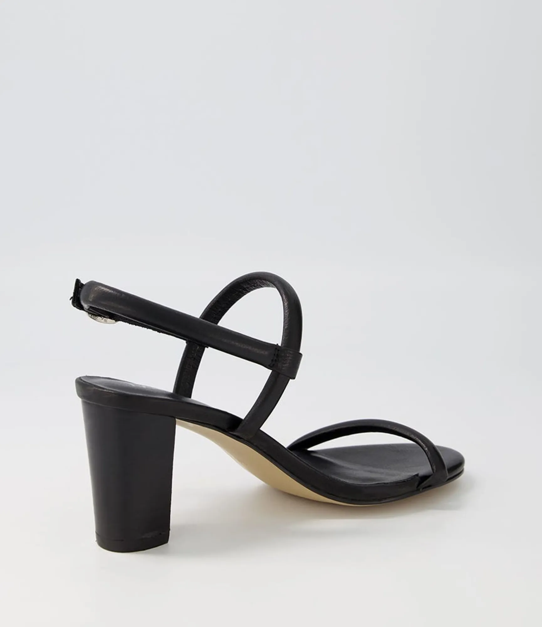 Cheap Midas Shoes Gablee Black Leather Sandals