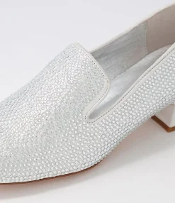 Sale Midas Shoes Gallosh Silver Shimmer Multi Heels