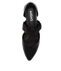 Flash Sale Midas Shoes Garfield Black Patent Leather Flat Shoes