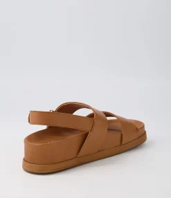 Flash Sale Midas Shoes Gea Tan Leather Sandals