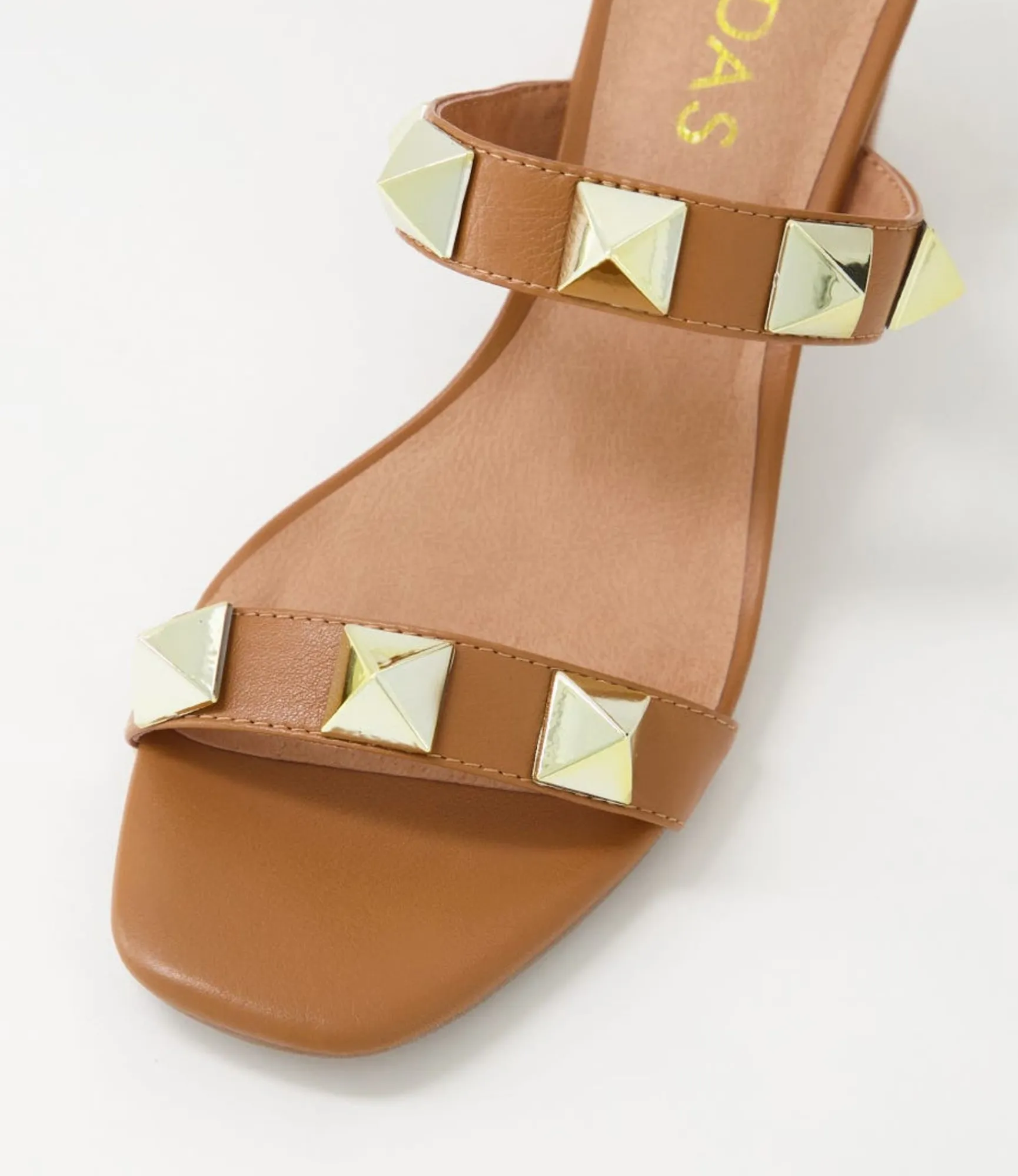 Cheap Midas Shoes Gemani Dark Tan Leather Sandals
