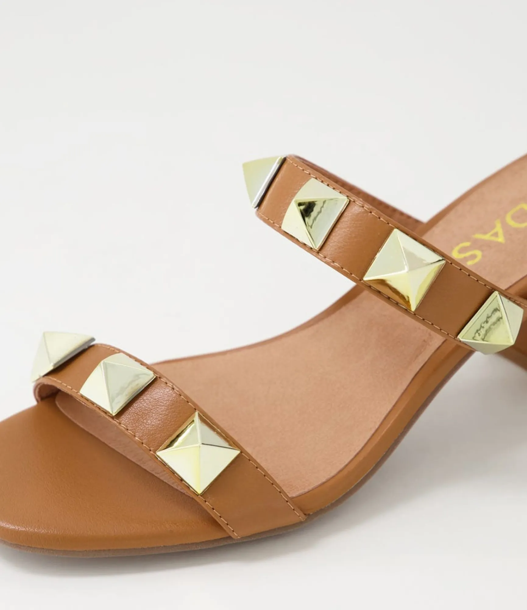 Cheap Midas Shoes Gemani Dark Tan Leather Sandals