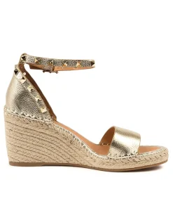 Clearance Midas Shoes Gigi Pale Gold Leather