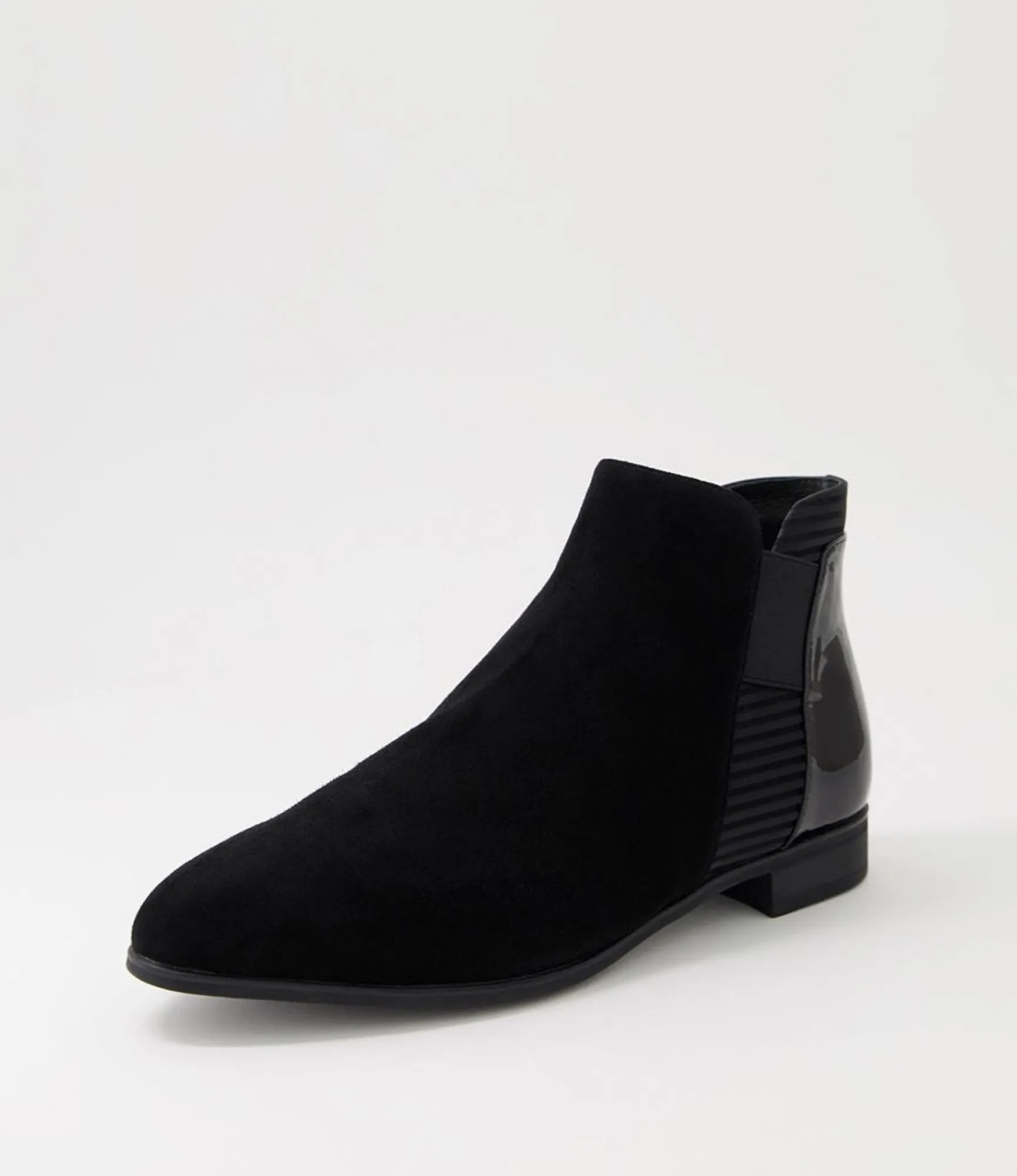 Cheap Midas Shoes Gildred Black Mix Chelsea Boots