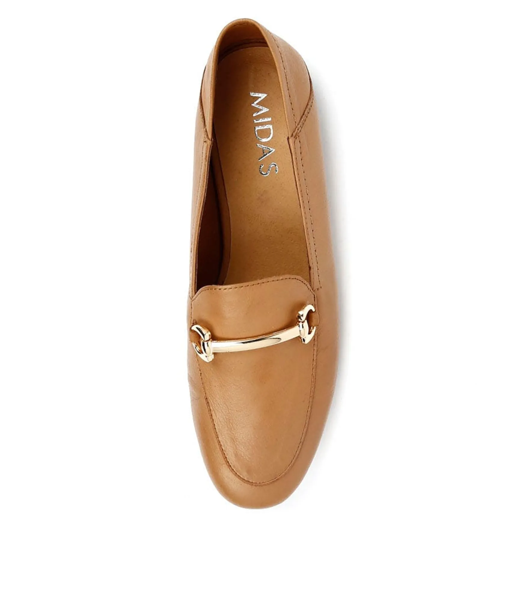 Hot Midas Shoes Ginnas Tan Leather