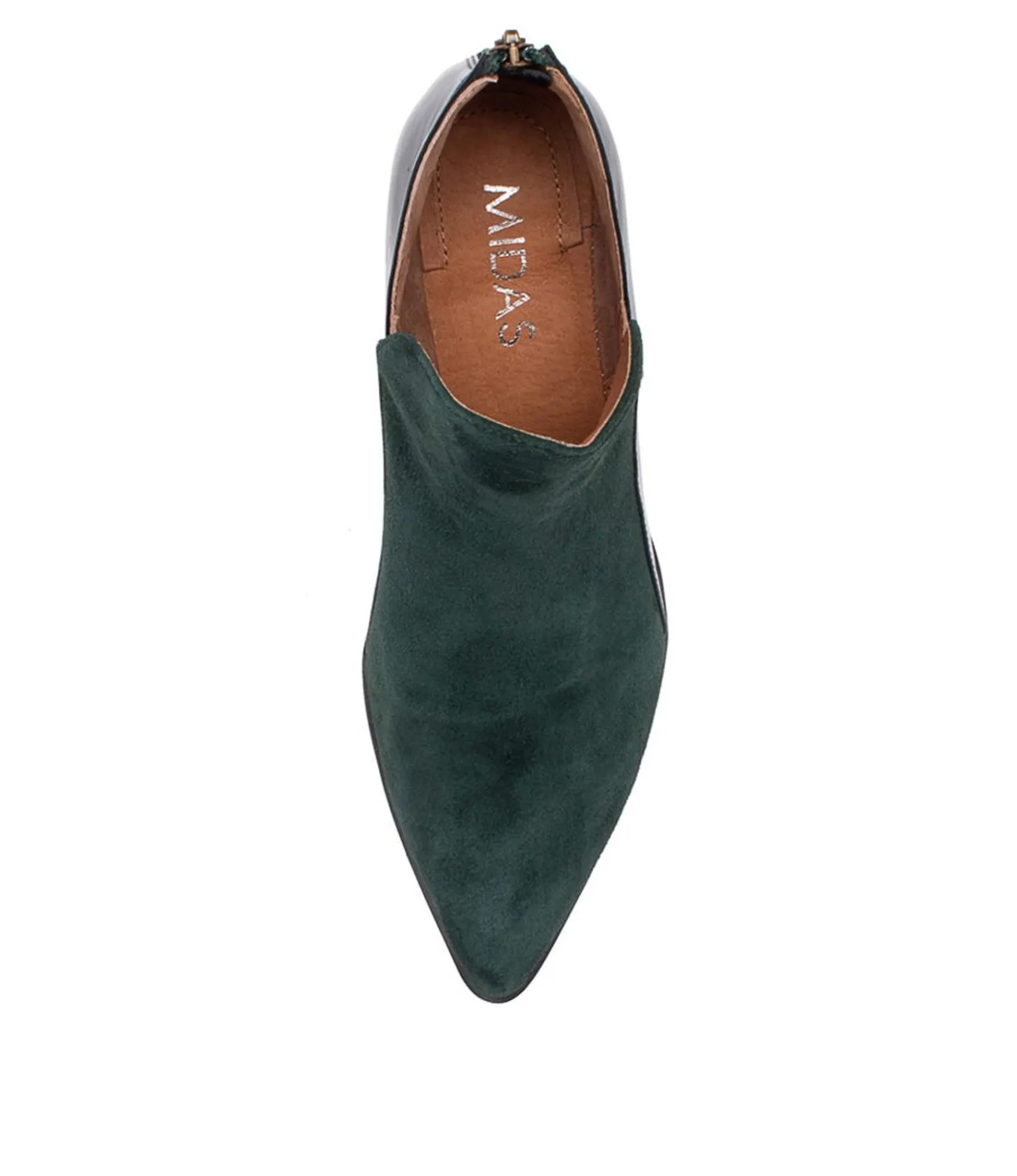 Cheap Midas Shoes Giovan Forest Leather Ankle Boots