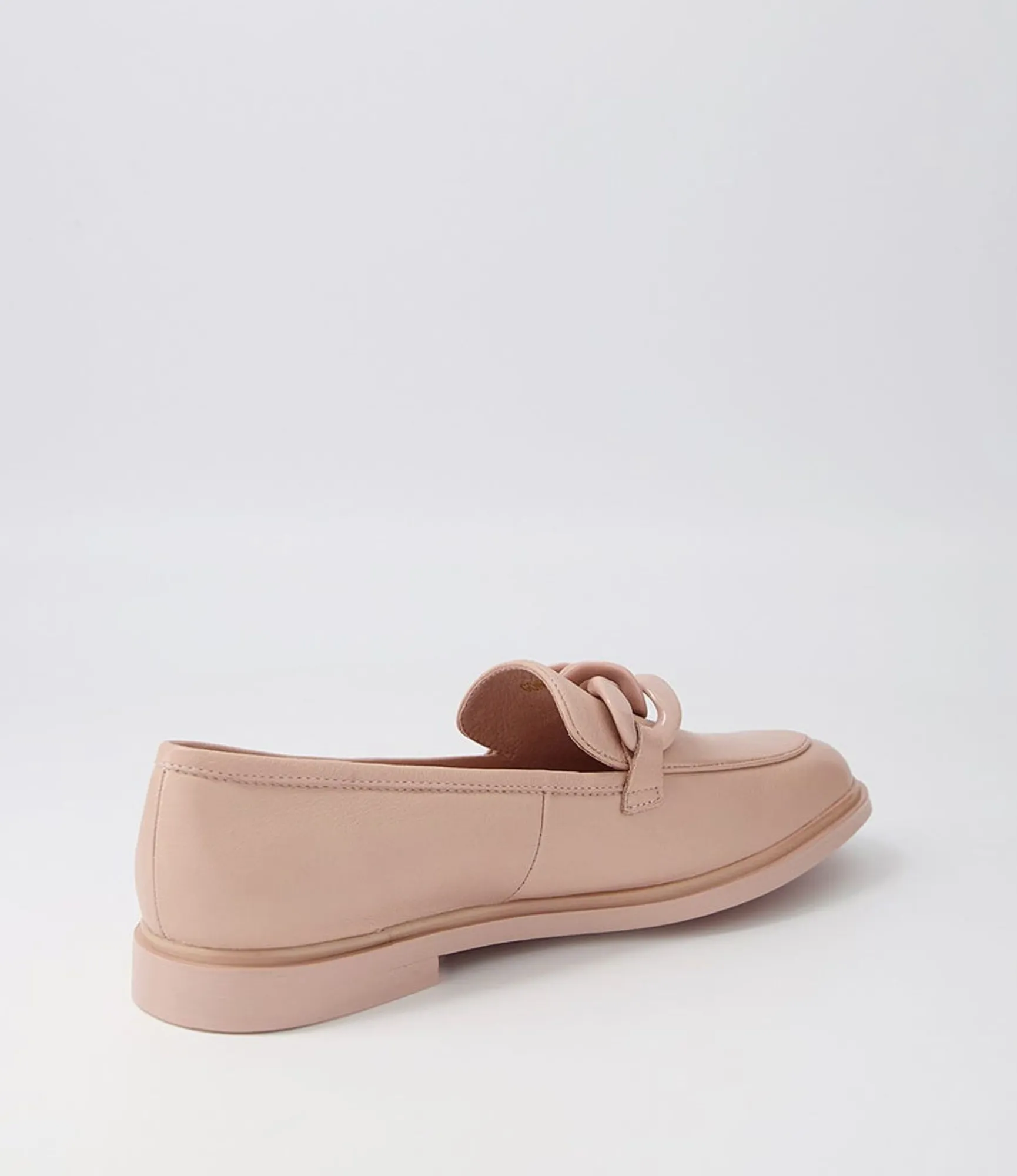 Flash Sale Midas Shoes Gonos Dark Nude Leather Loafers