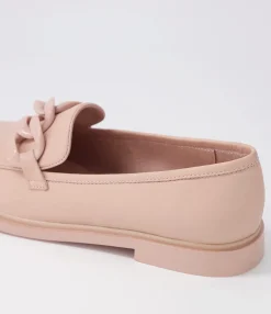 Flash Sale Midas Shoes Gonos Dark Nude Leather Loafers