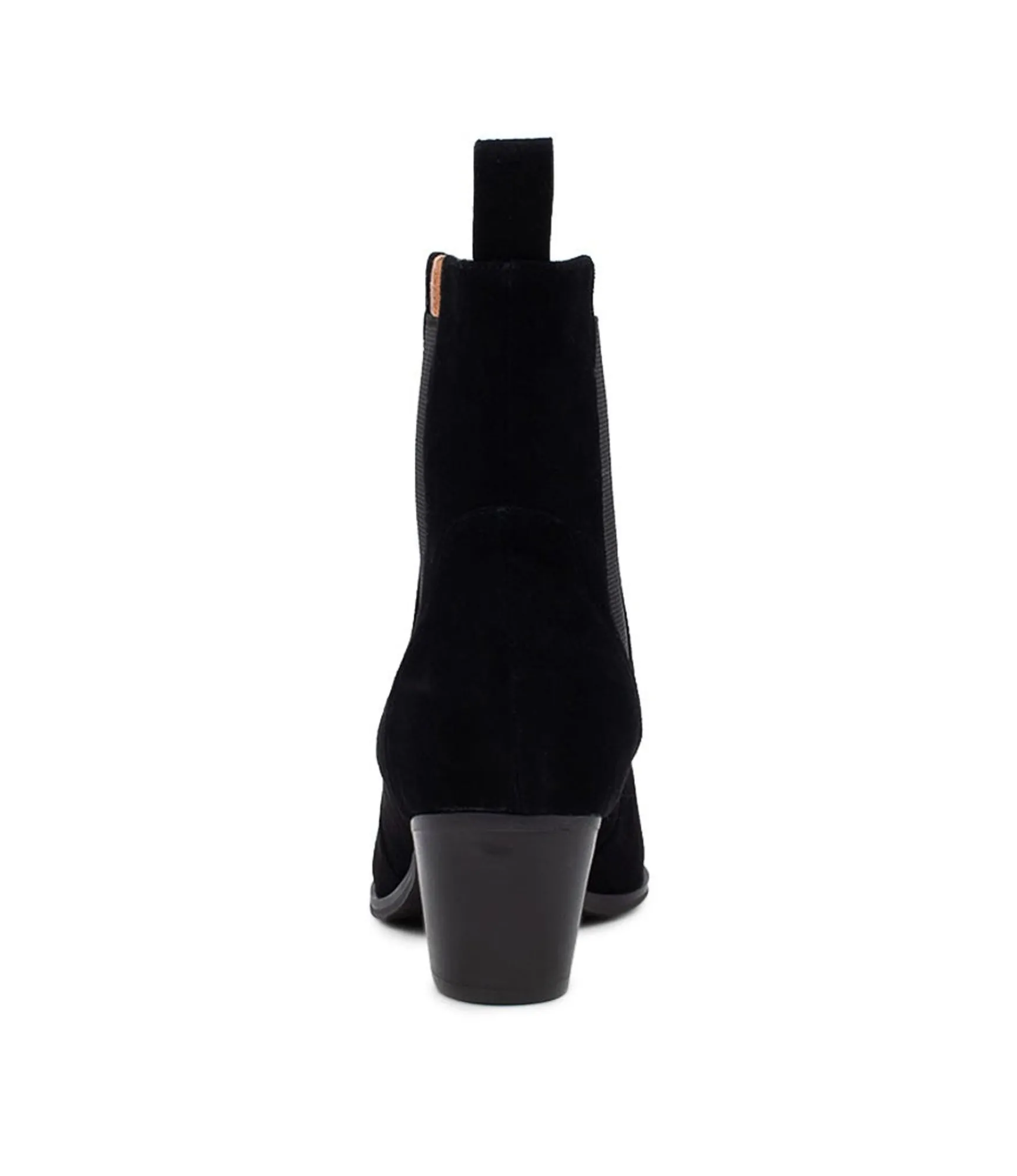 Shop Midas Shoes Grasp Black Suede Chelsea Boots Bh