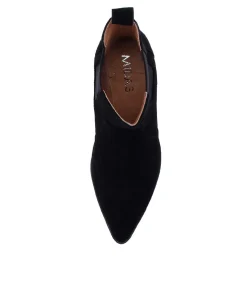 Shop Midas Shoes Grasp Black Suede Chelsea Boots Bh