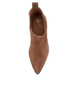 Outlet Midas Shoes Grasp Light Choc Suede Chelsea Boots