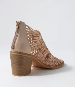 Hot Midas Shoes Gushi Cafe Elastic Leather Sandals